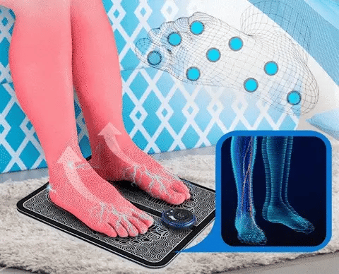 Electric Foot Massager Pad with EMS Muscle Stimulation